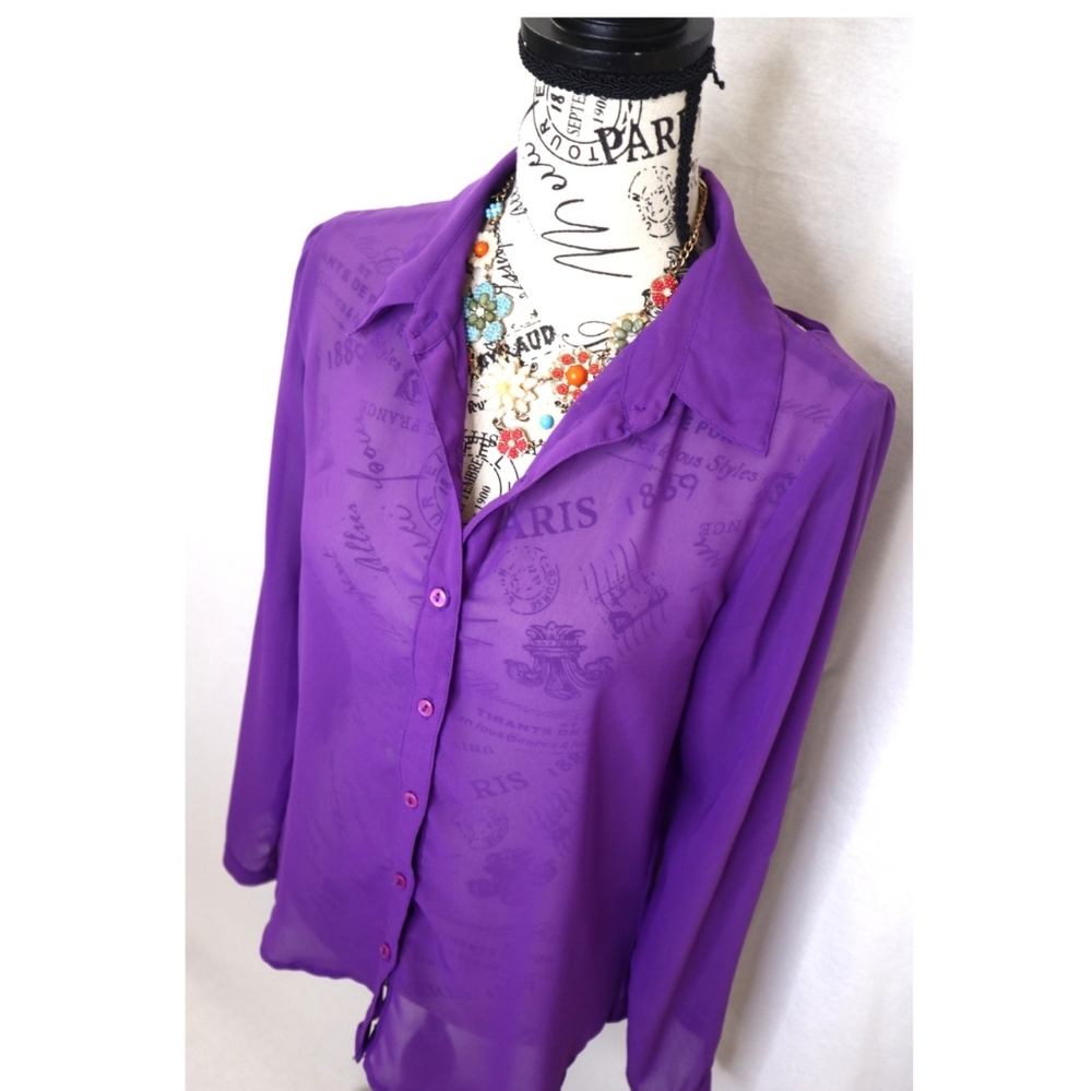 Truth button down blouse - Picture 7 of 9